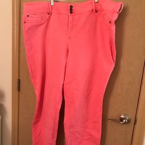 Torrid Neon Pink Jeans